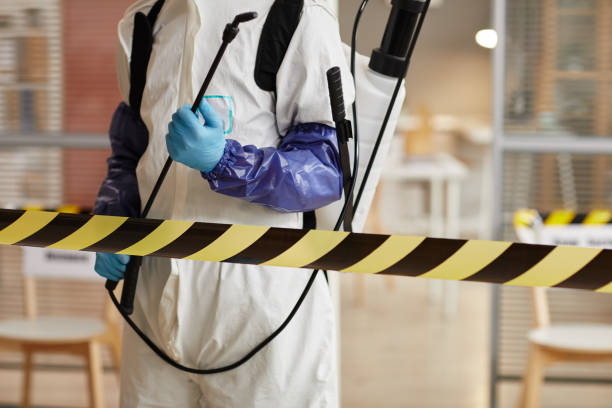 Professional Biohazard technician working in Long Beach, WA